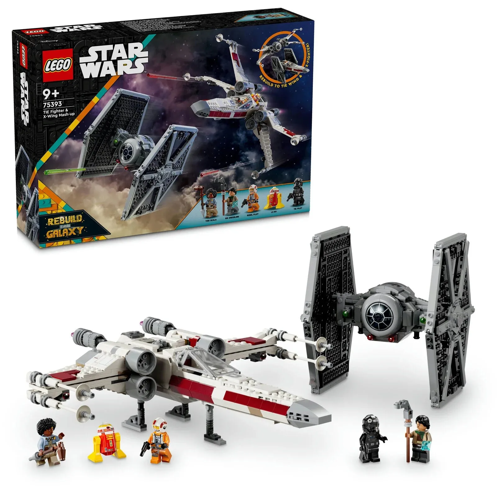 75393 LEGO STAR WARS TIE Fighter & X-Wing Mash-up