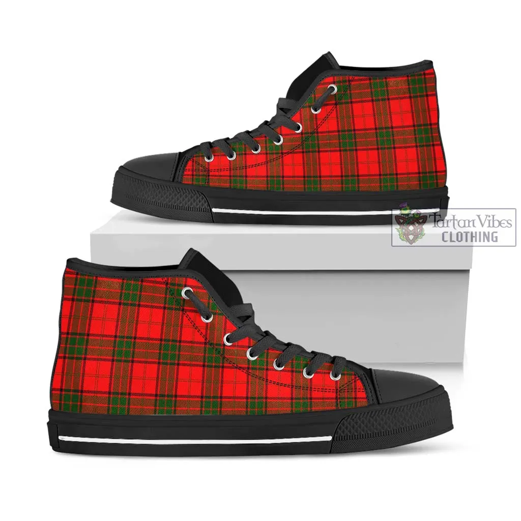 Adair Tartan High Top Shoes