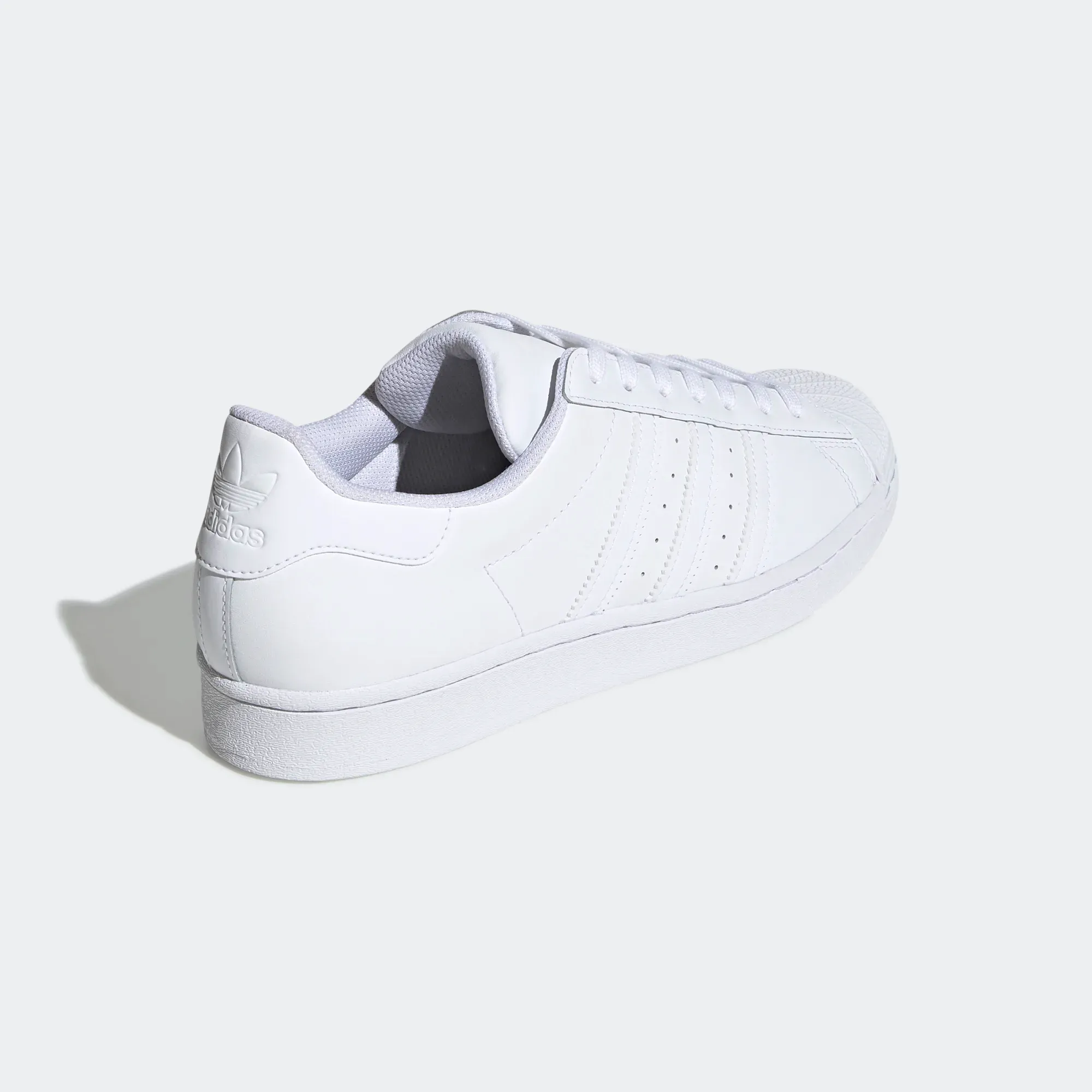 Adidas Men's Superstar Shoes - All White