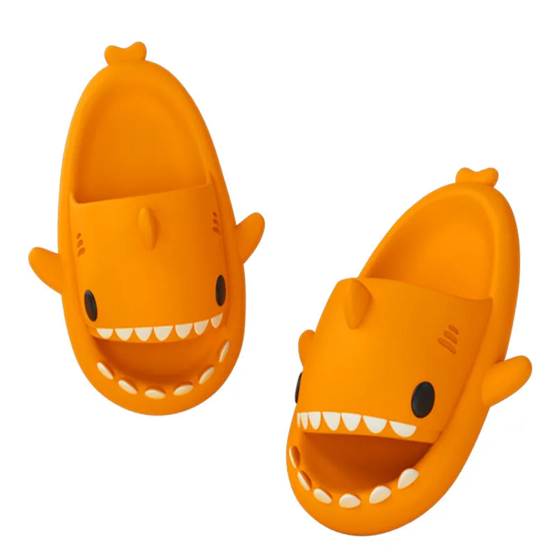 Adult's Slippers Funny Shark Cartoon