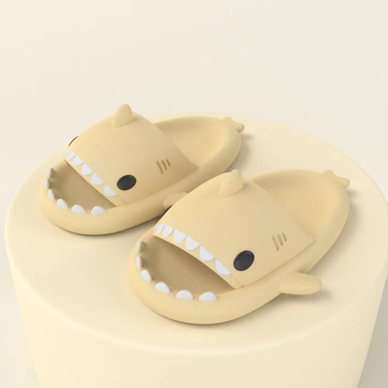 Adult's Slippers Funny Shark Cartoon