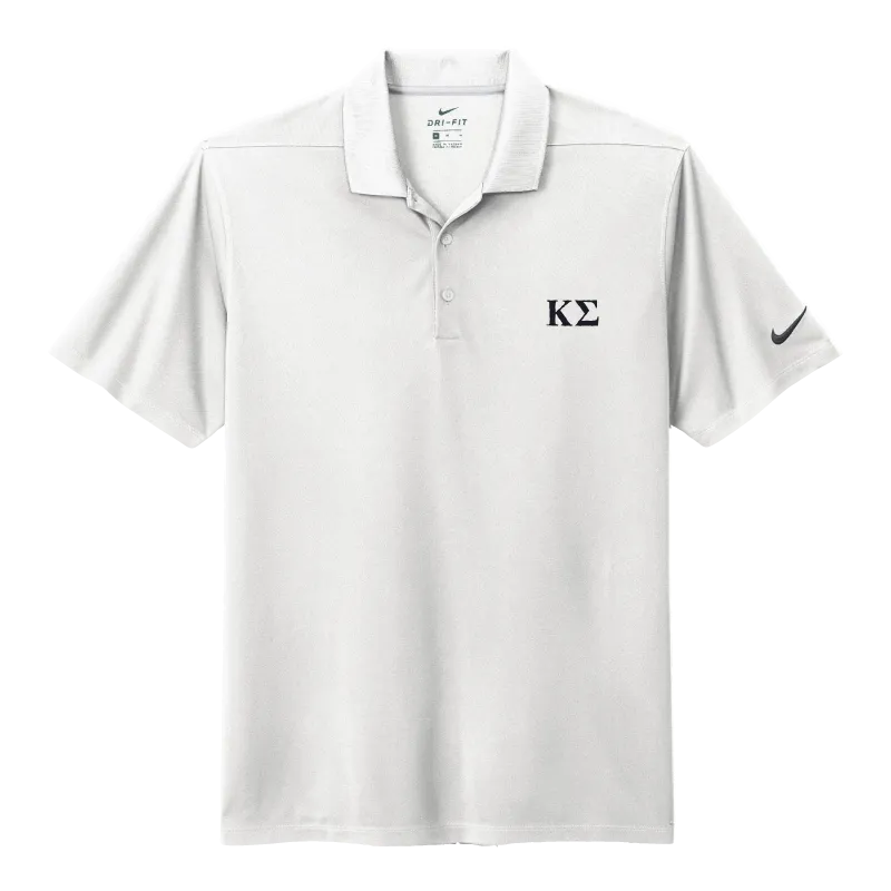 B-Greek - Back to School - Kappa Sigma Nike Polo (White)