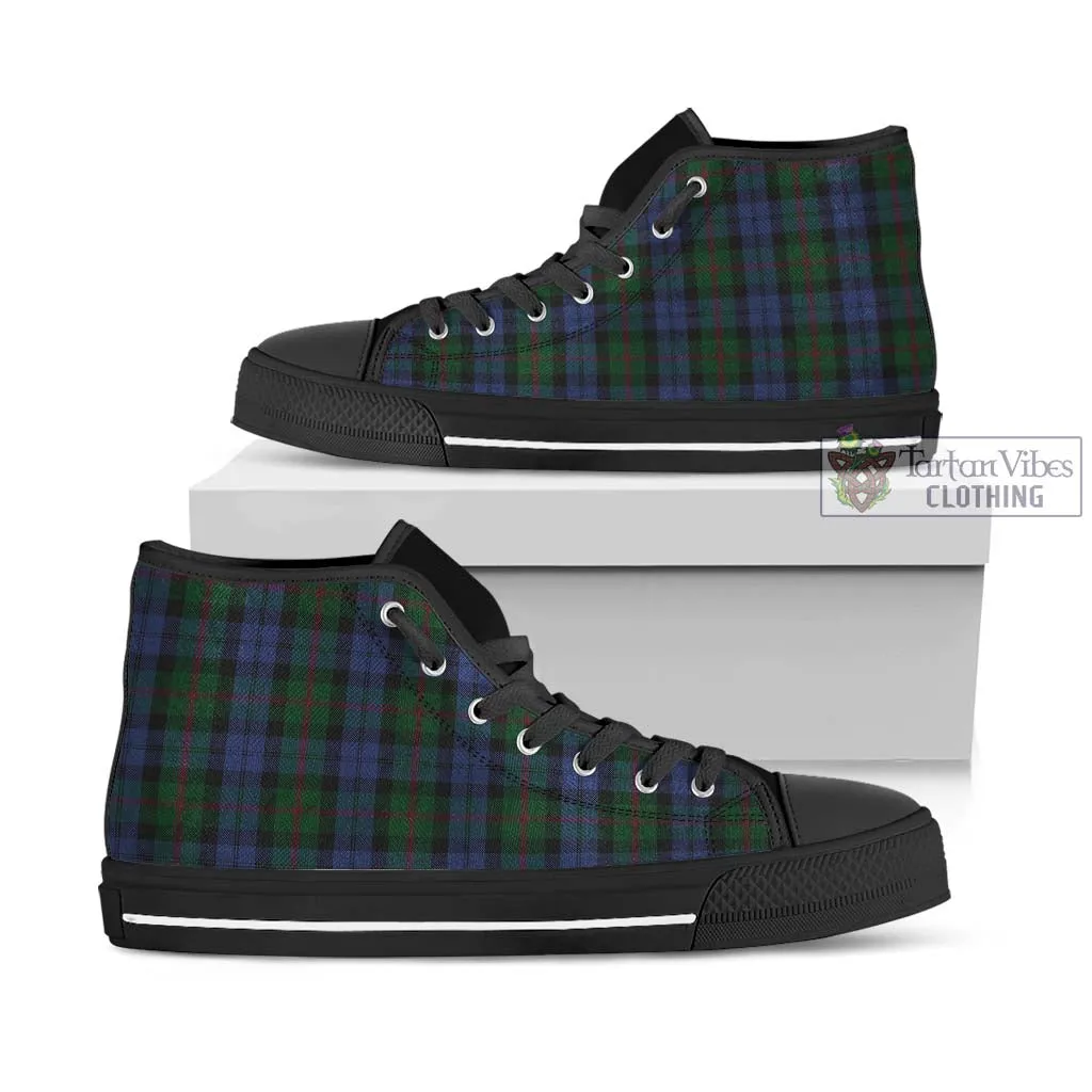 Baird Tartan High Top Shoes