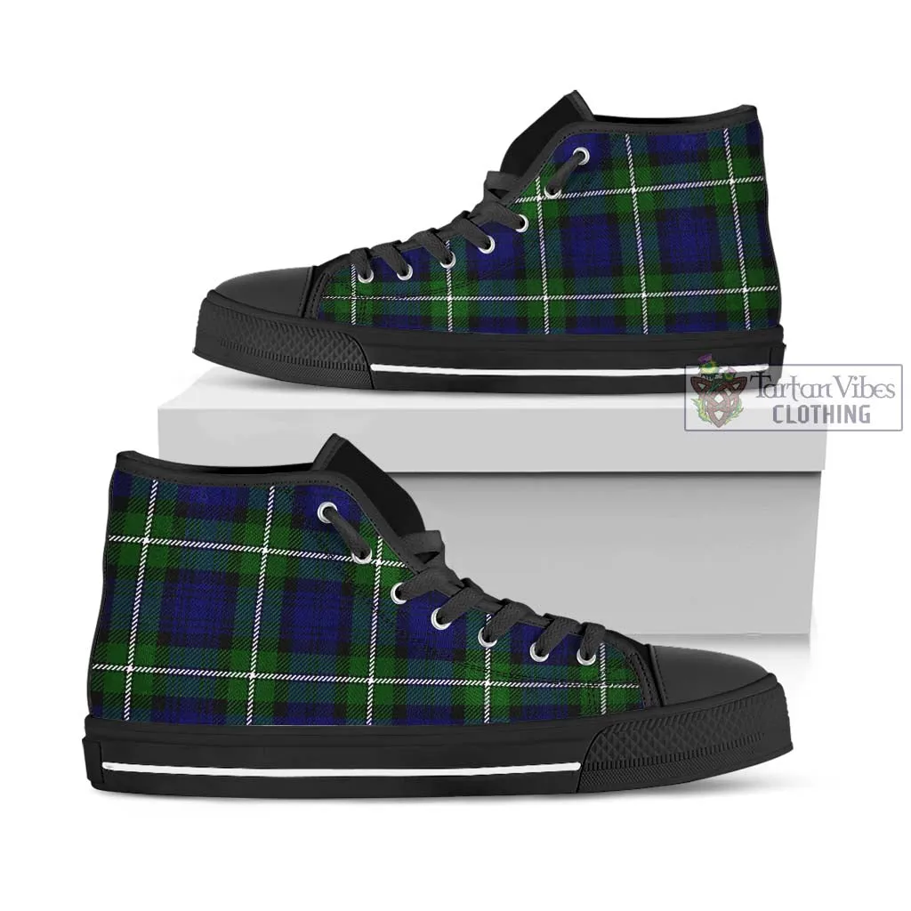 Bannerman Tartan High Top Shoes