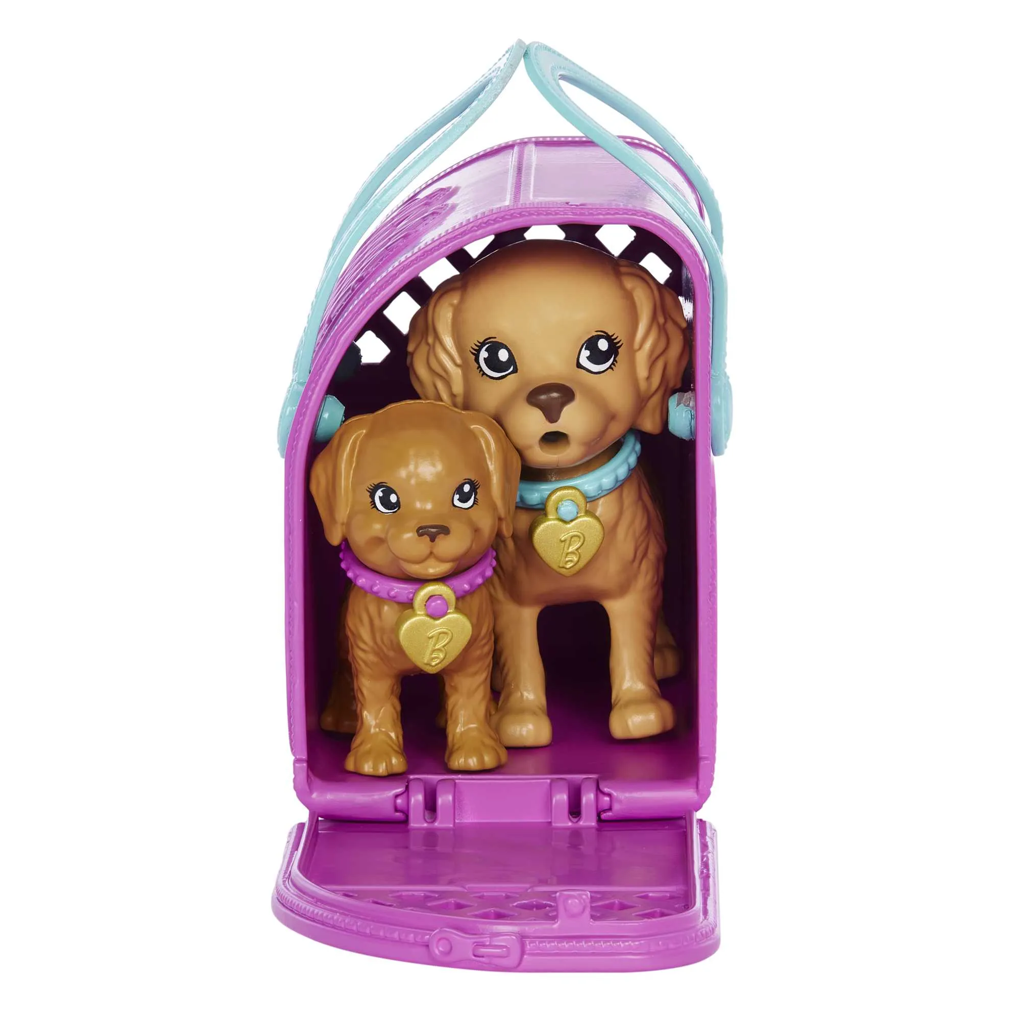 Barbie Doll And Accessories Pup Adoption Playset With Doll, 2 Puppies And Color-Change