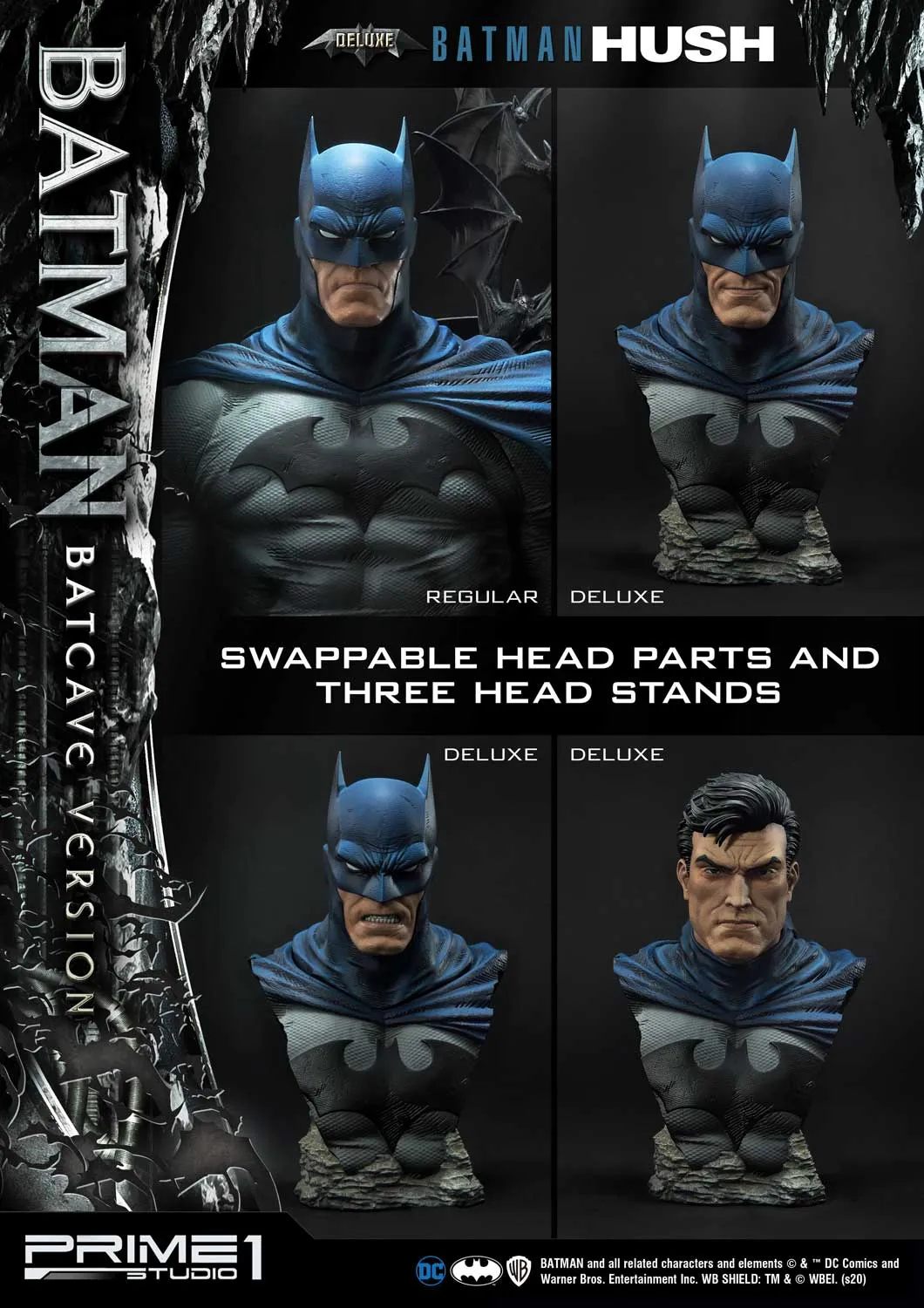 Batman Hush Batcave Statue DELUXE