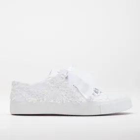 Belle - White Low Wedding Converse