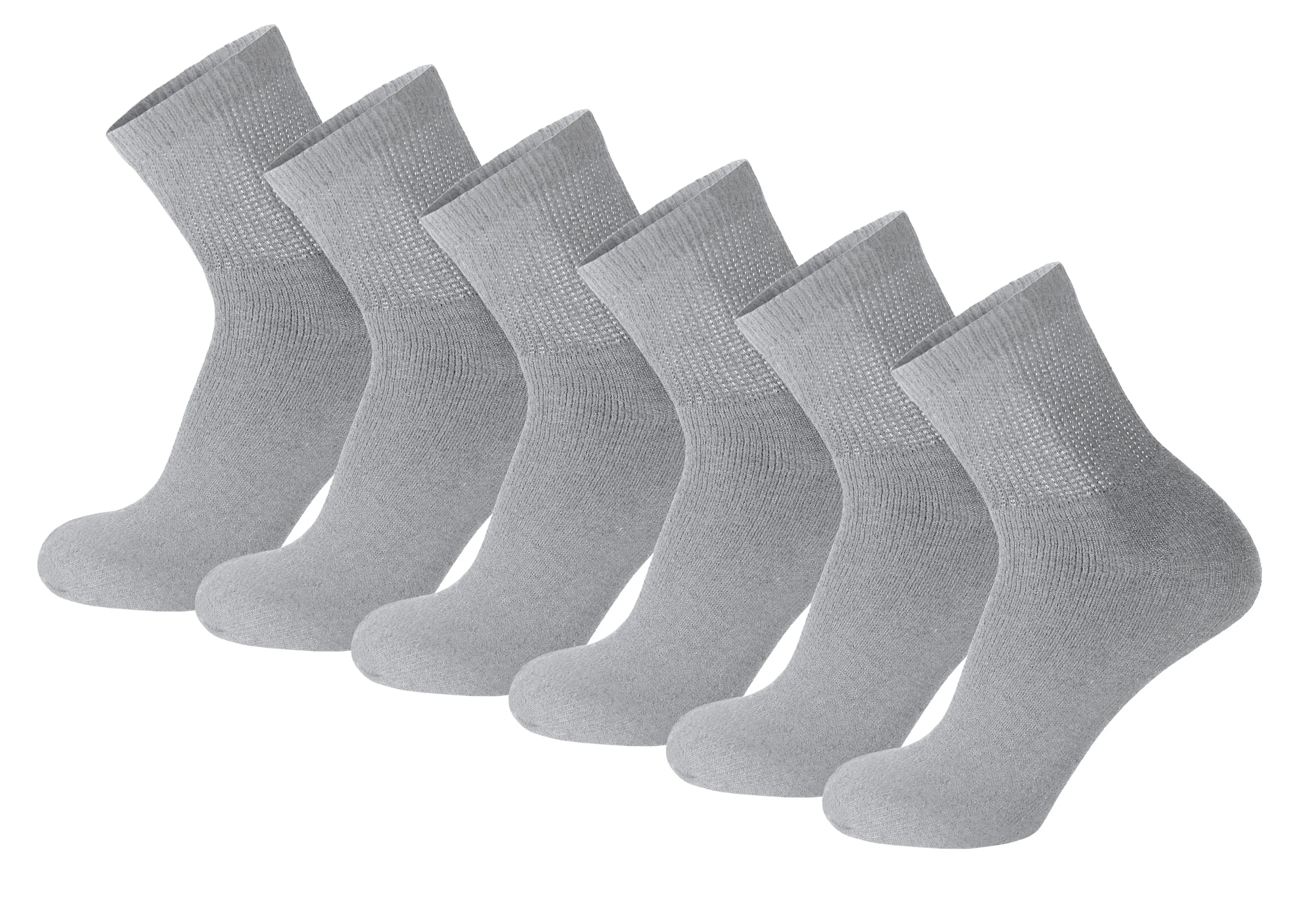 Big&Tall Cotton Diabetic Ankle/Quarter Socks