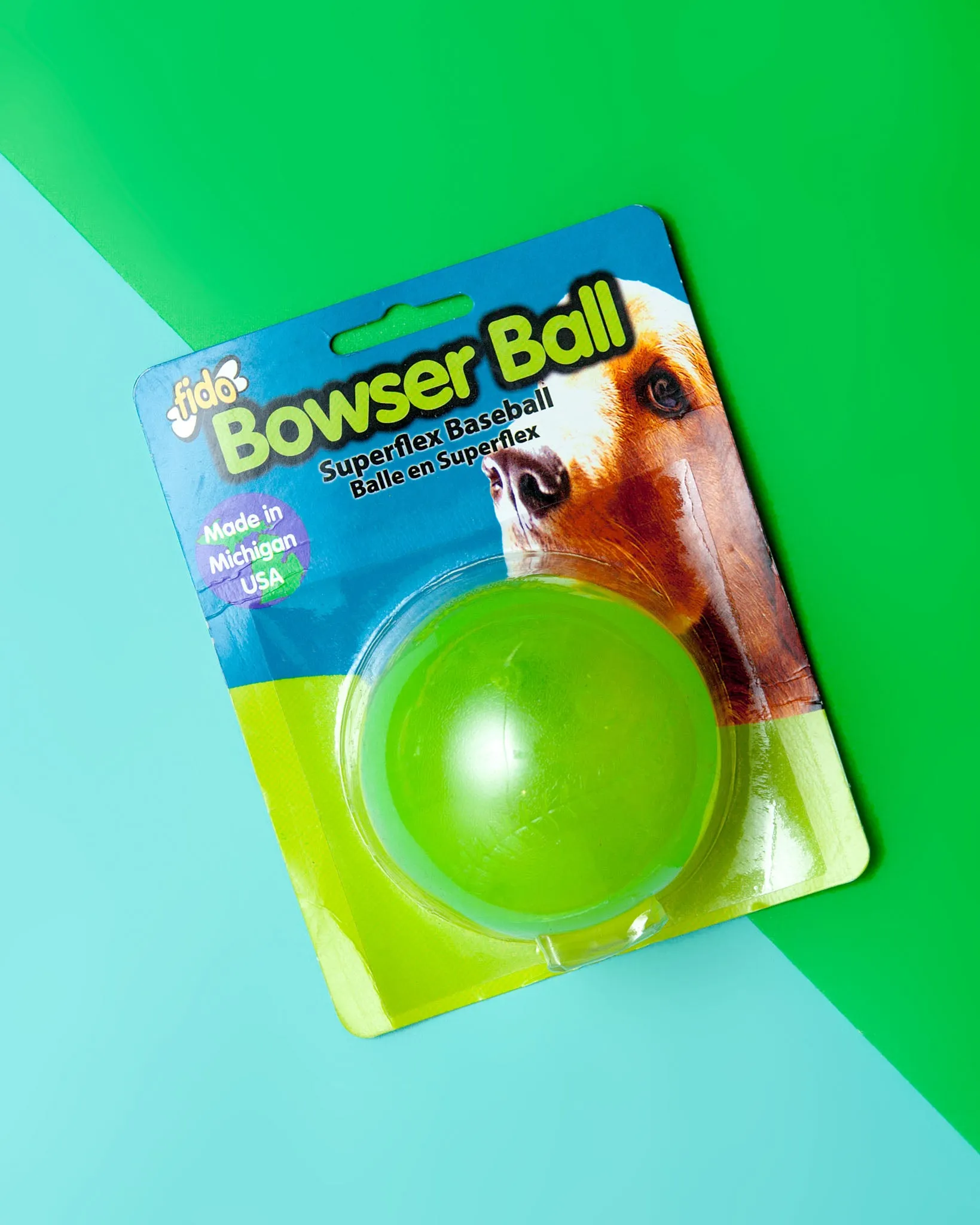 Bowser Baseball Dog Toy (TS SALE)