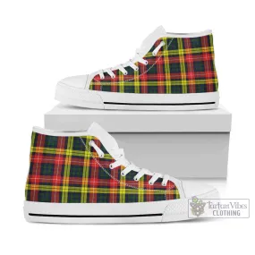 Buchanan Modern Tartan High Top Shoes