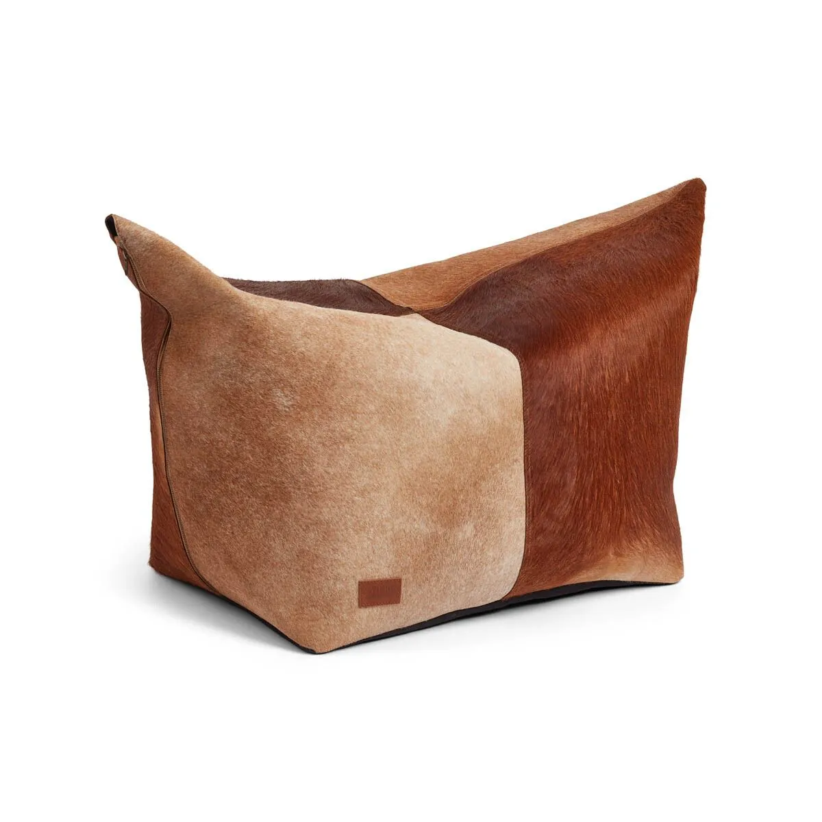 Calf Leather Pouf Small | Large