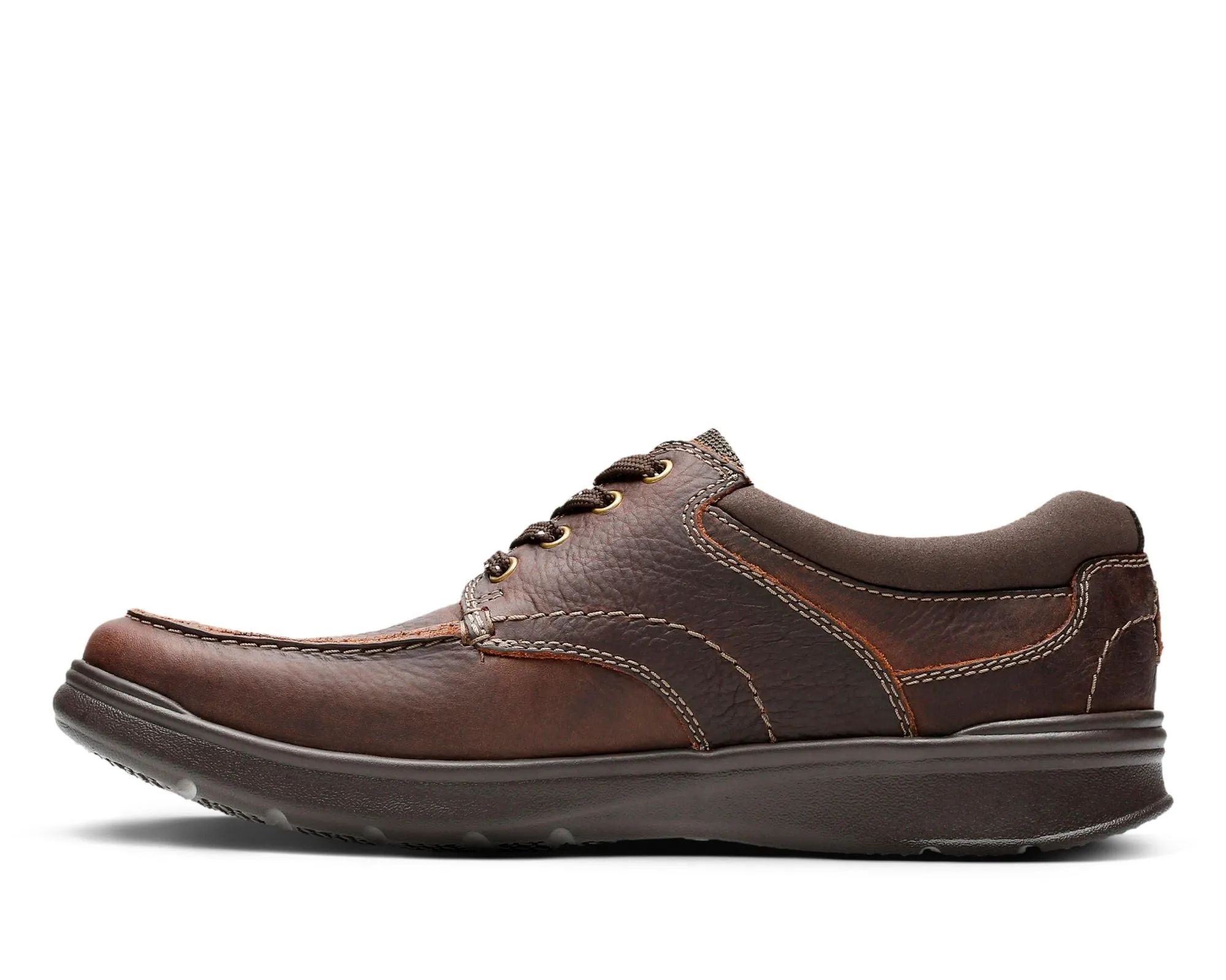 Clarks Cotrell Edge Brown Oily - Wide Width