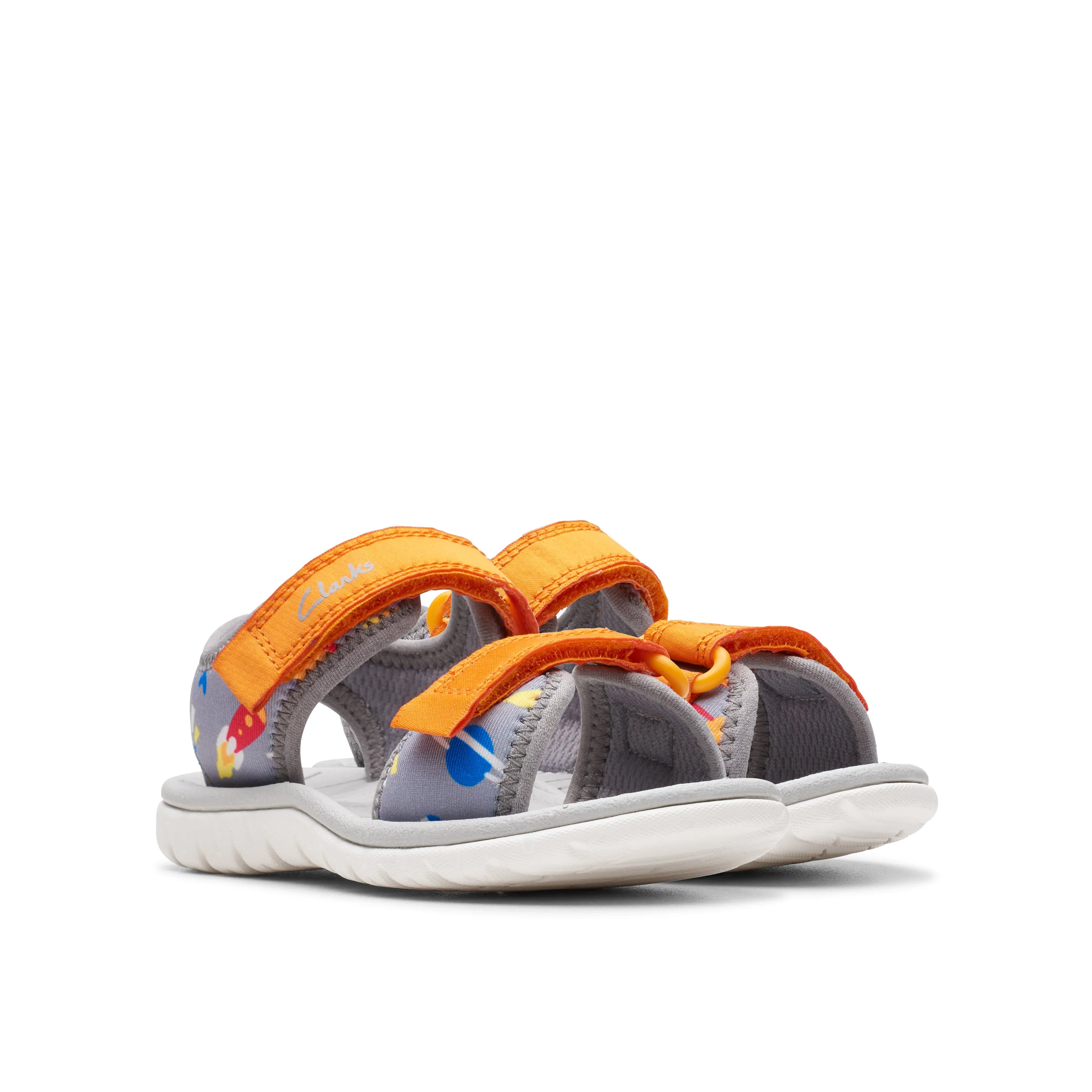 Clarks - Surfing Tide T - Grey/ Orange