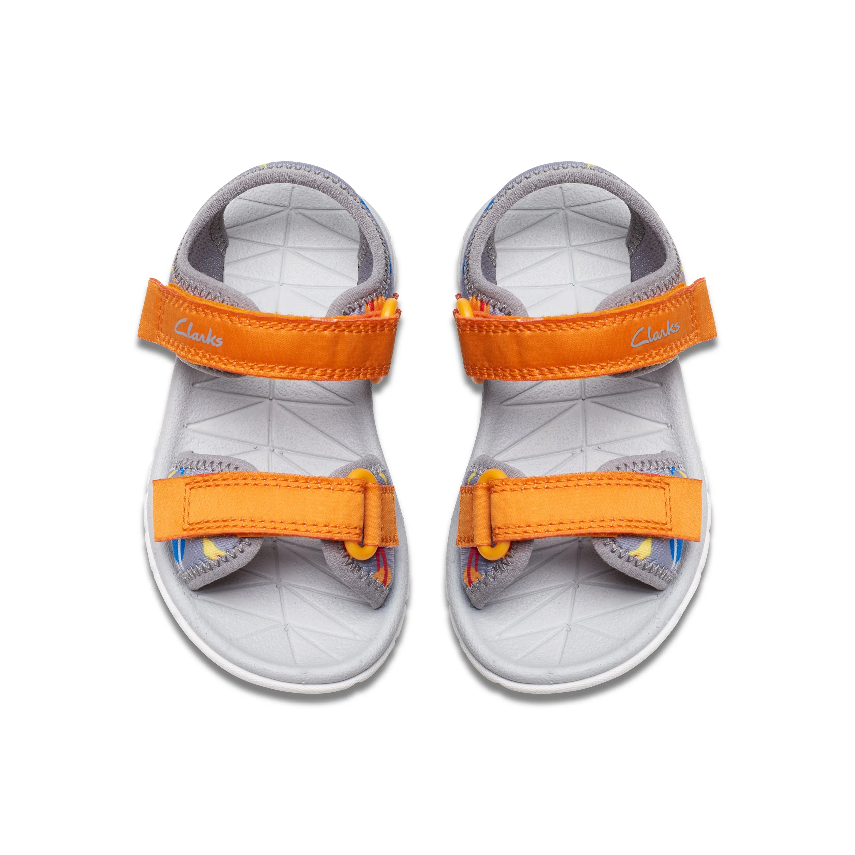 Clarks - Surfing Tide T - Grey/ Orange