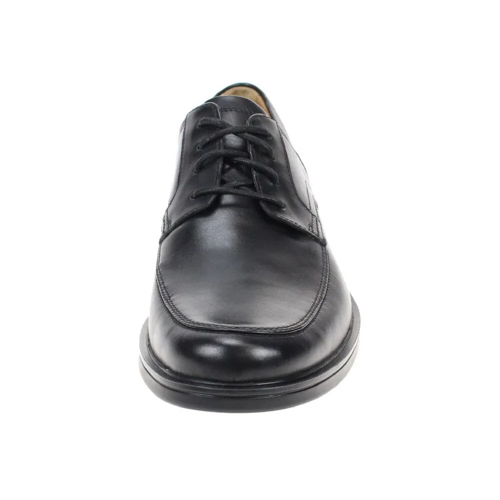 Clarks Un Aldric Park shoes, black