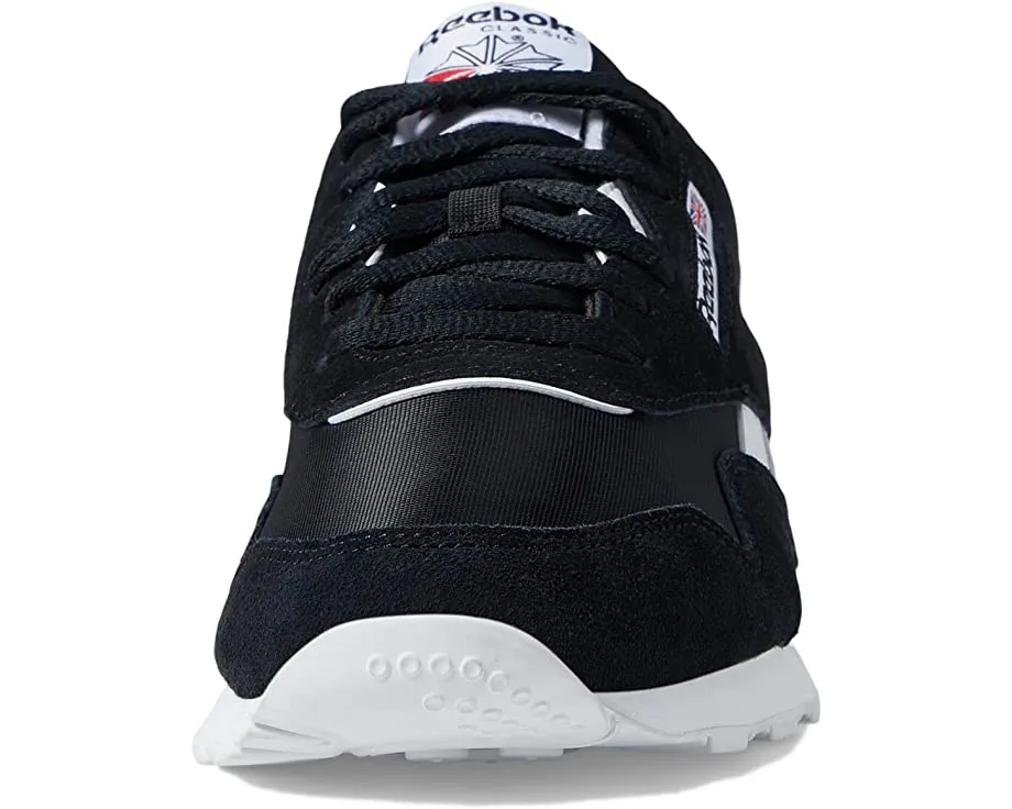 Classic Nylon Reebok Lifestyle Sneakers, black