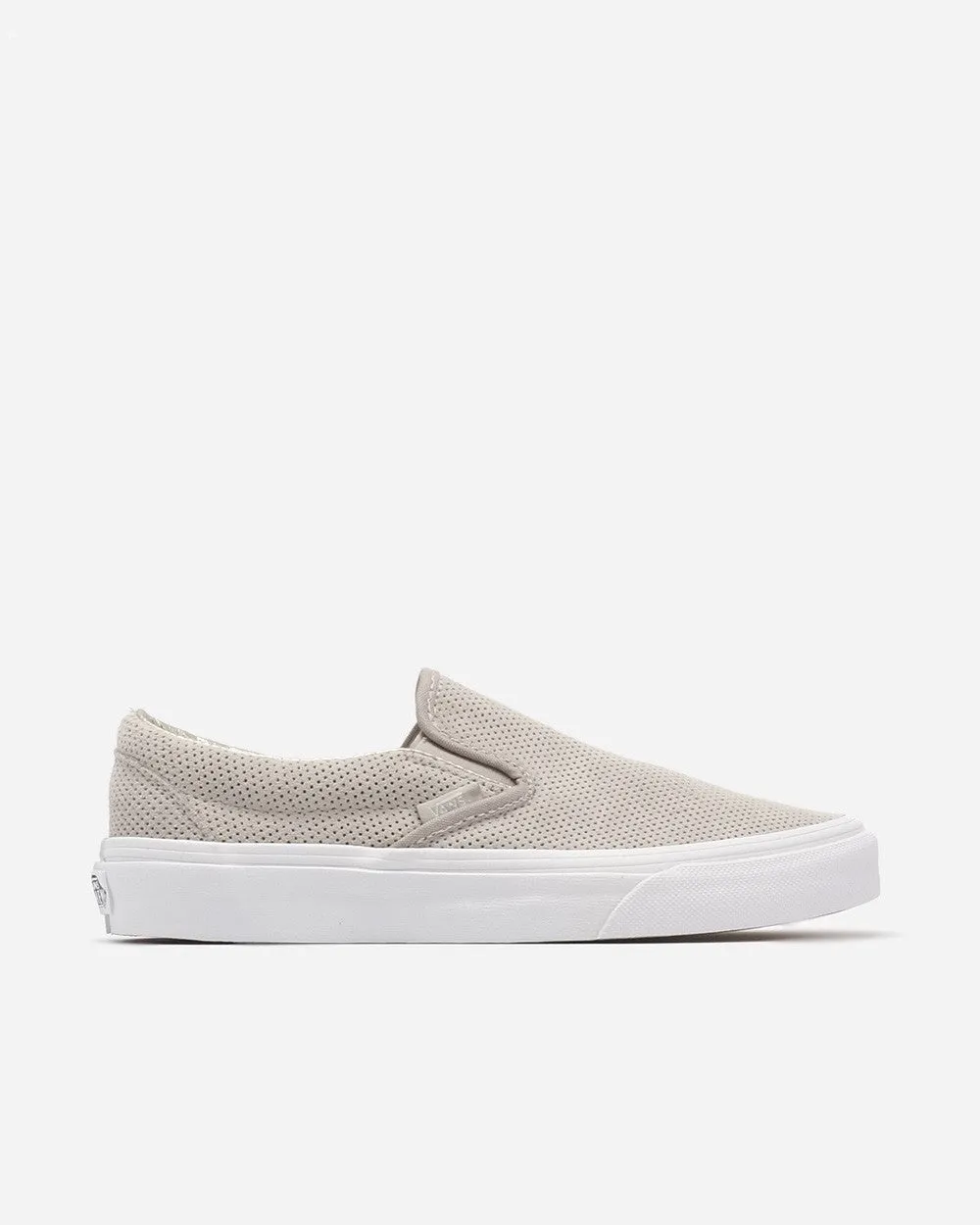 Classic Slip On Silver Cloud/True White