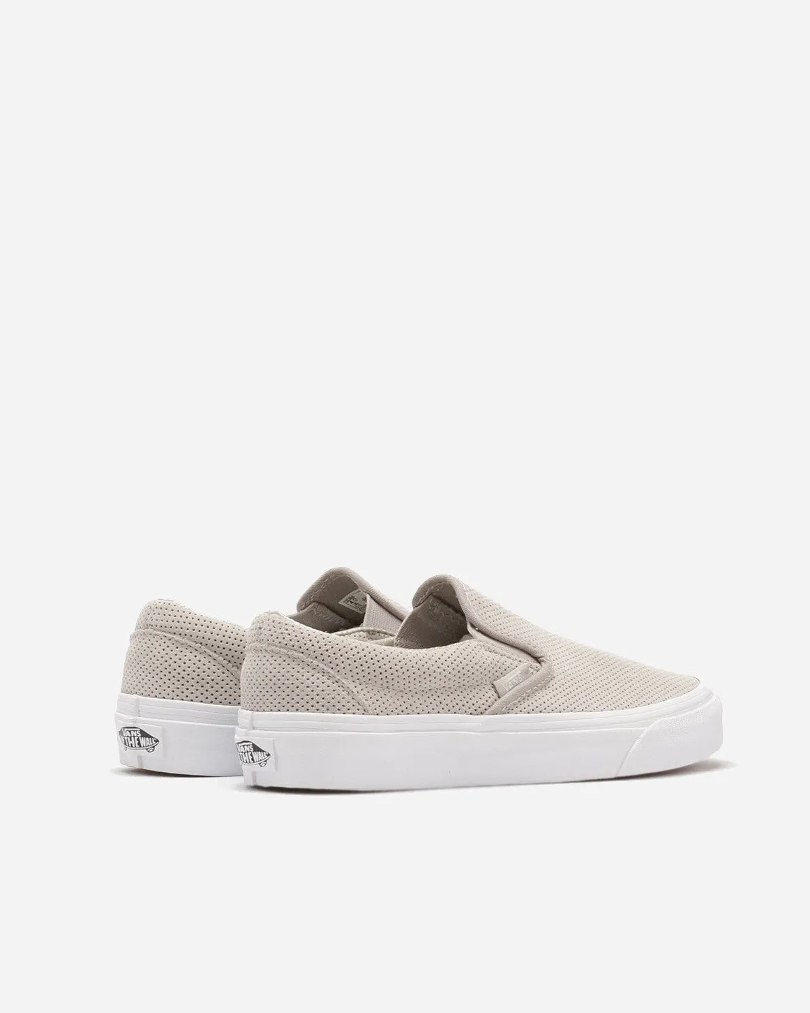 Classic Slip On Silver Cloud/True White