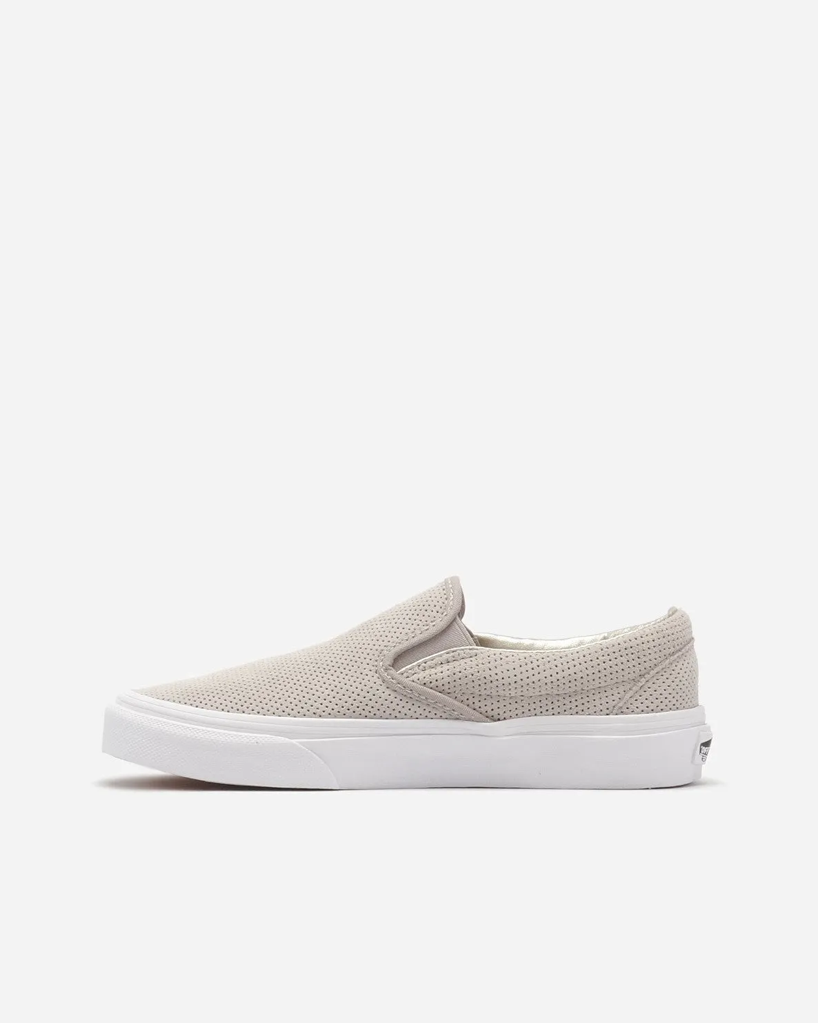 Classic Slip On Silver Cloud/True White