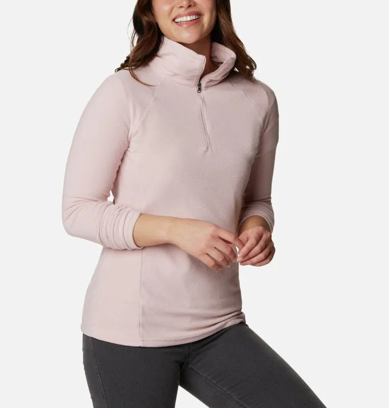 Columbia Ladies Glacial IV Half Zip Fleece-PINK