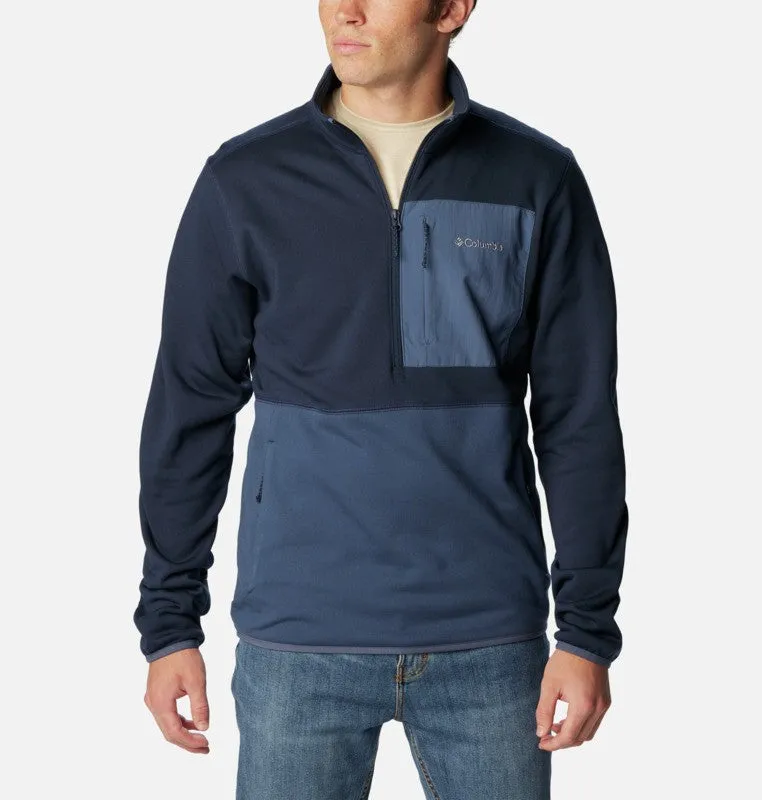 Columbia Mens Hike Half Zip -NAVY