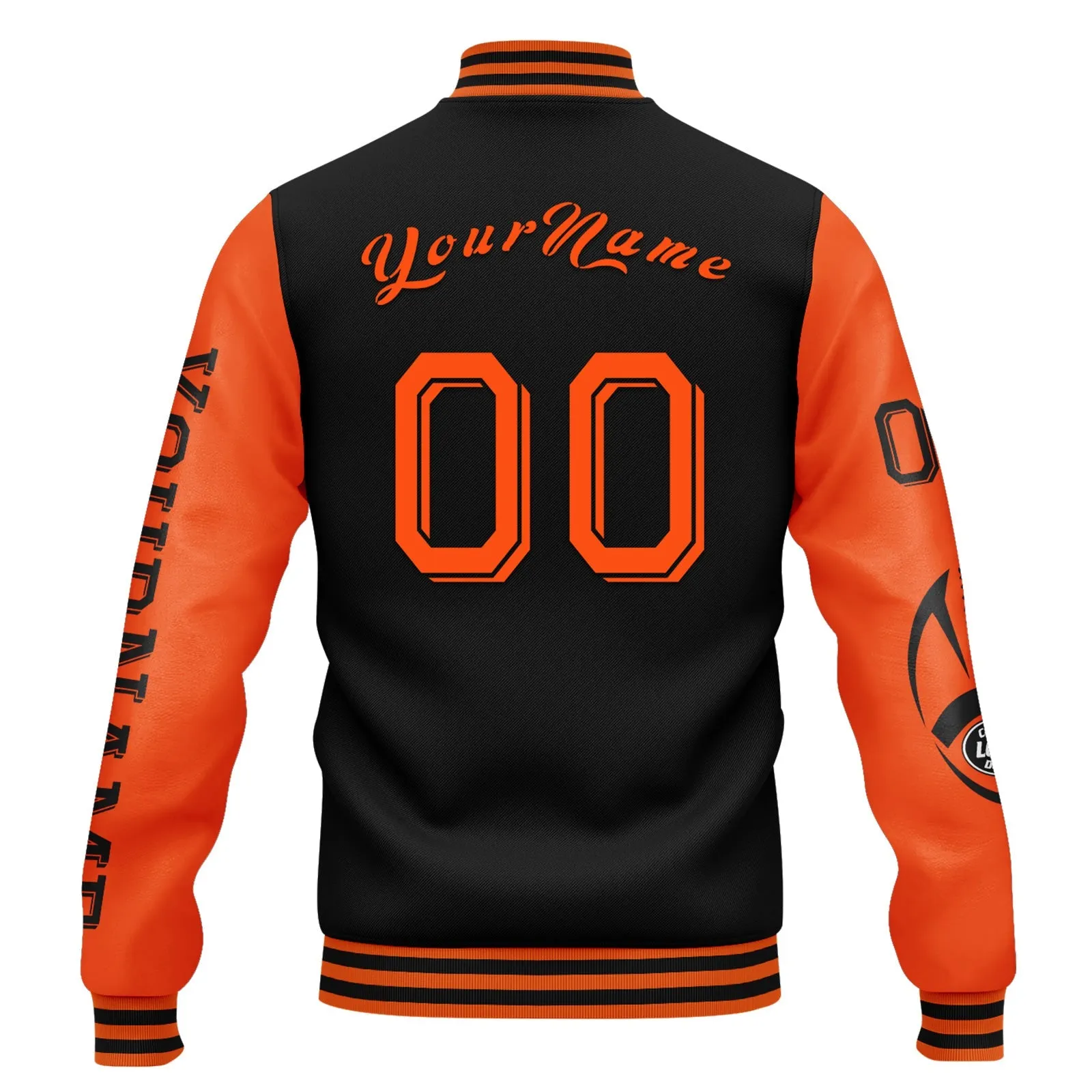 Custom Black Orange Cincinnati Jacket and Sports Shoes Combo Offer Personalized Combo ZH-D020294-6