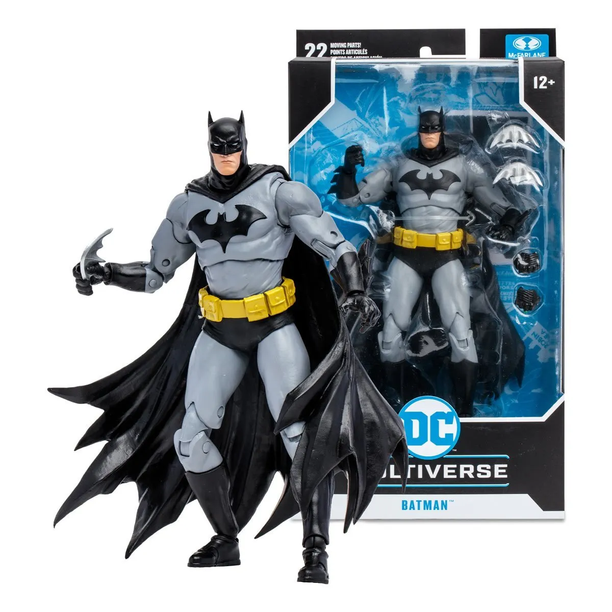 DC Multiverse Batman: Hush Black & Grey Batman