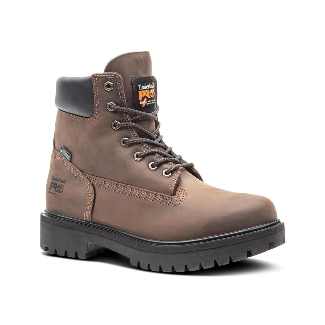 Direct Attach 6 Inch Soft-Toe Waterproof Ins 200G Boot Dark Brown