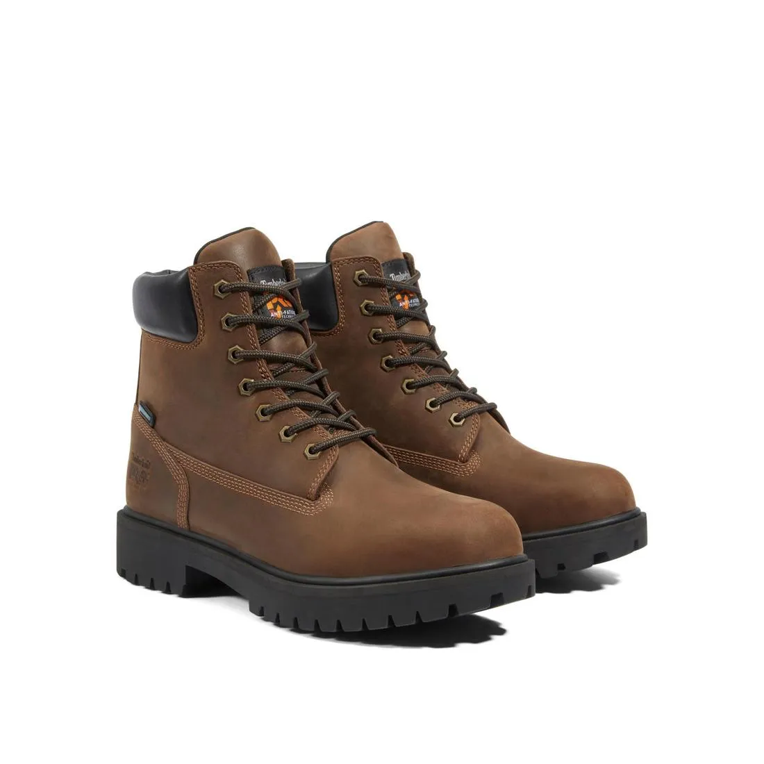 Direct Attach 6 Inch Soft-Toe Waterproof Ins 200G Boot Dark Brown