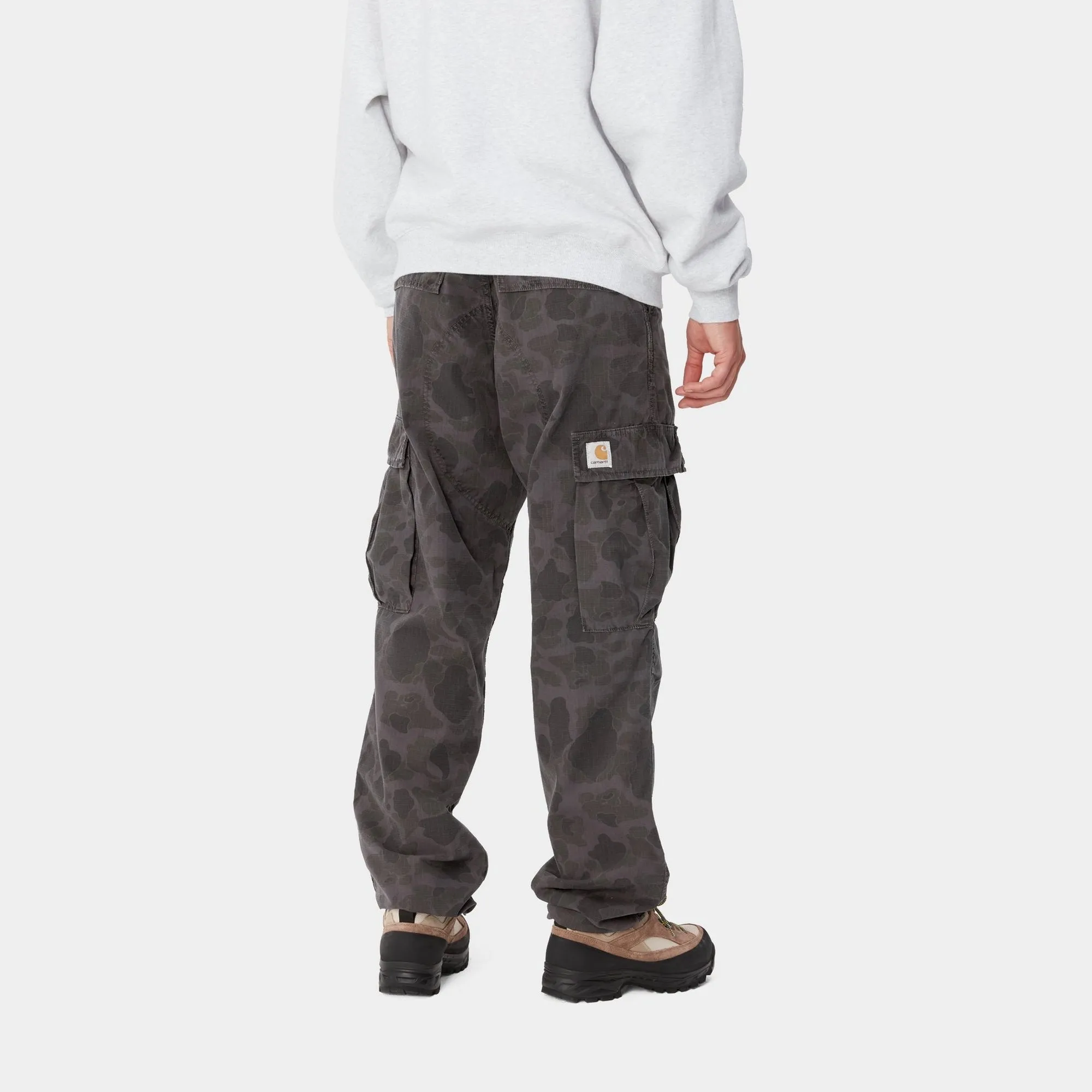 Duck Camo Cargo Pant | Green / Graphite (garment dyed)