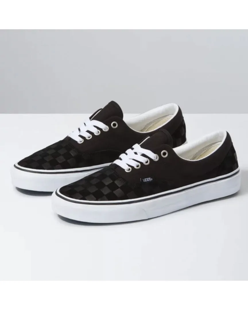 Era Shoes - Deboss Checker Black