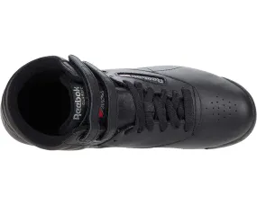 Freestyle Hi High Top Reebok Lifestyle Sneakers, black