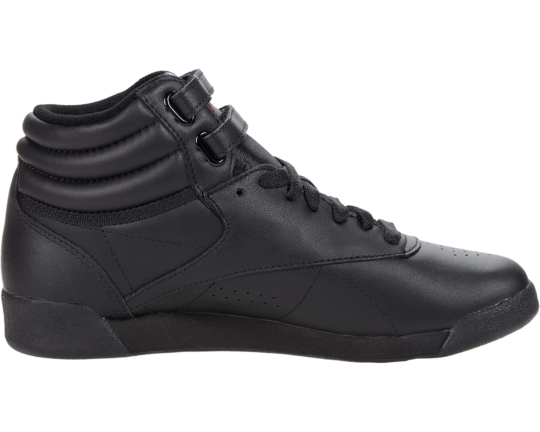 Freestyle Hi High Top Reebok Lifestyle Sneakers, black