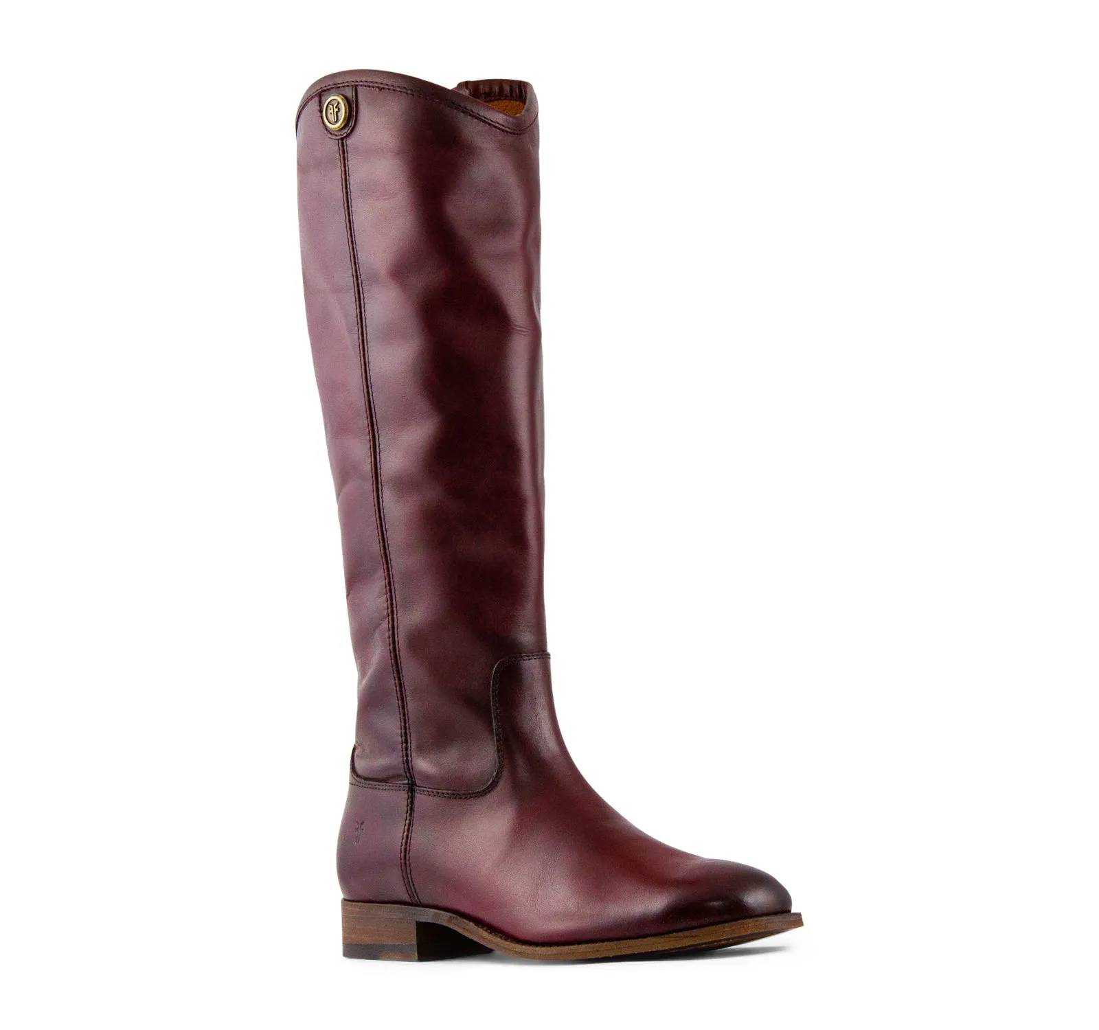 Frye Melissa Button 2 Tall Women's Boot in Wine