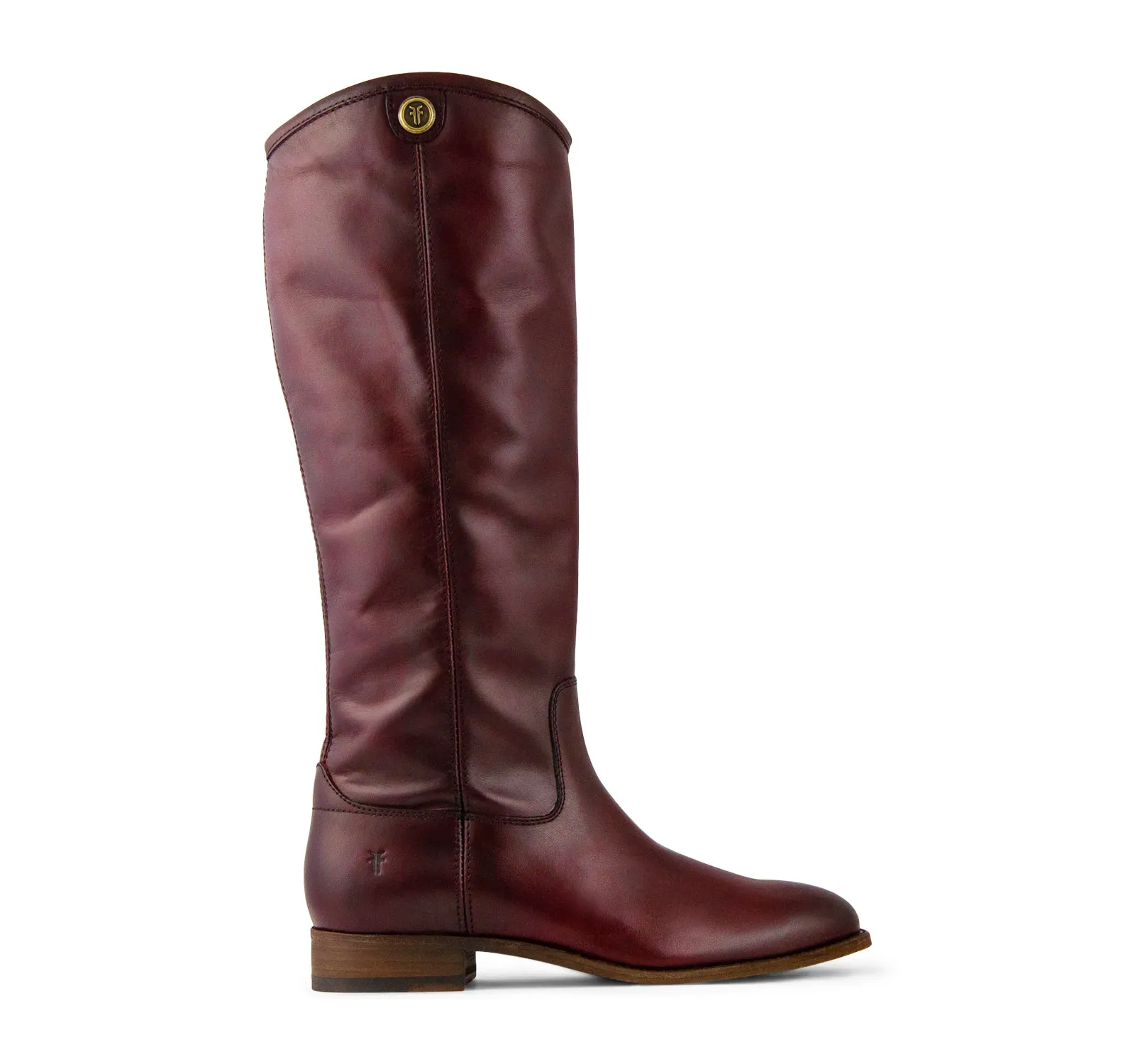 Frye Melissa Button 2 Tall Women's Boot in Wine