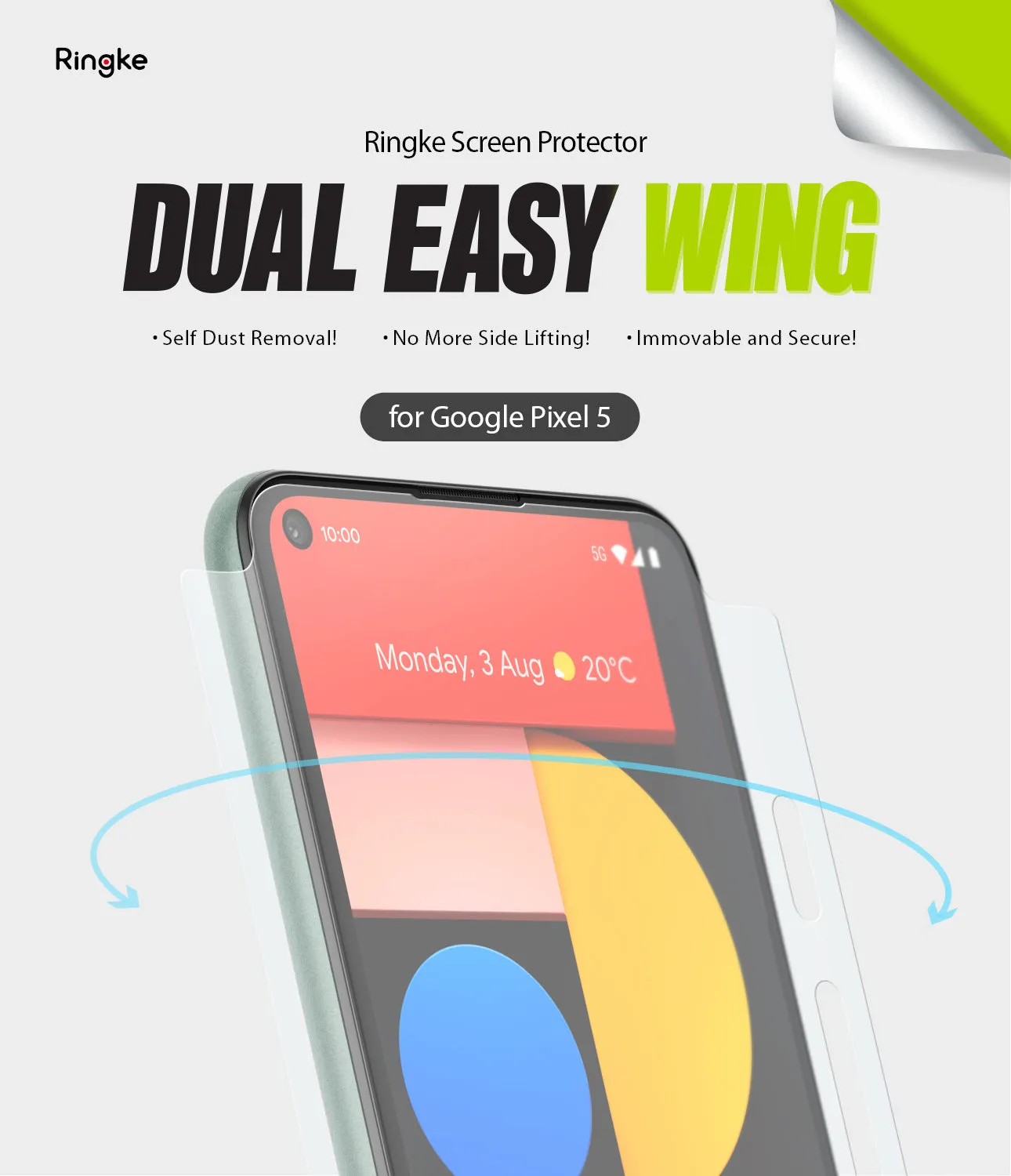 Google Pixel 5 Screen Protector | Dual Easy Film