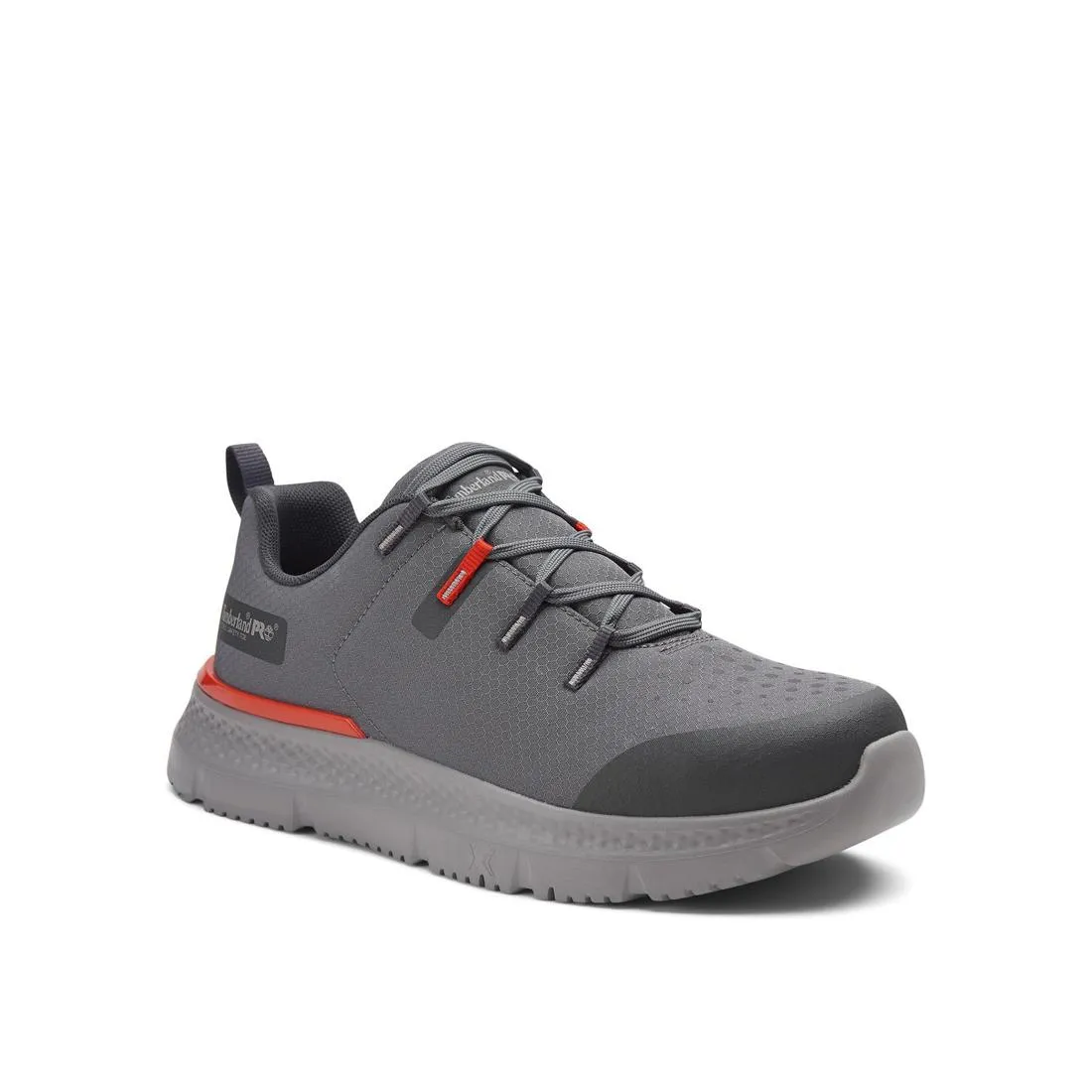 Intercept Steel-Toe Oxford Work Shoe Grey