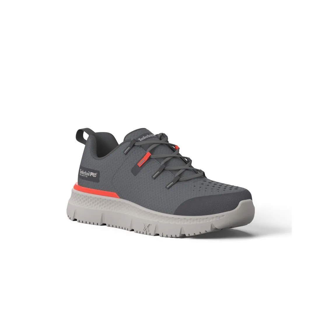 Intercept Steel-Toe Oxford Work Shoe Grey