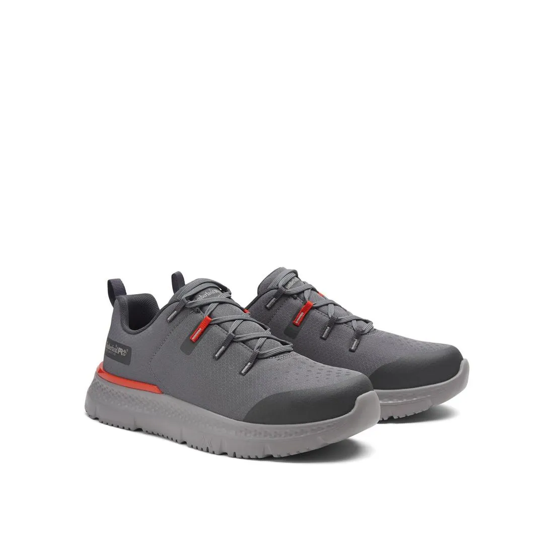 Intercept Steel-Toe Oxford Work Shoe Grey