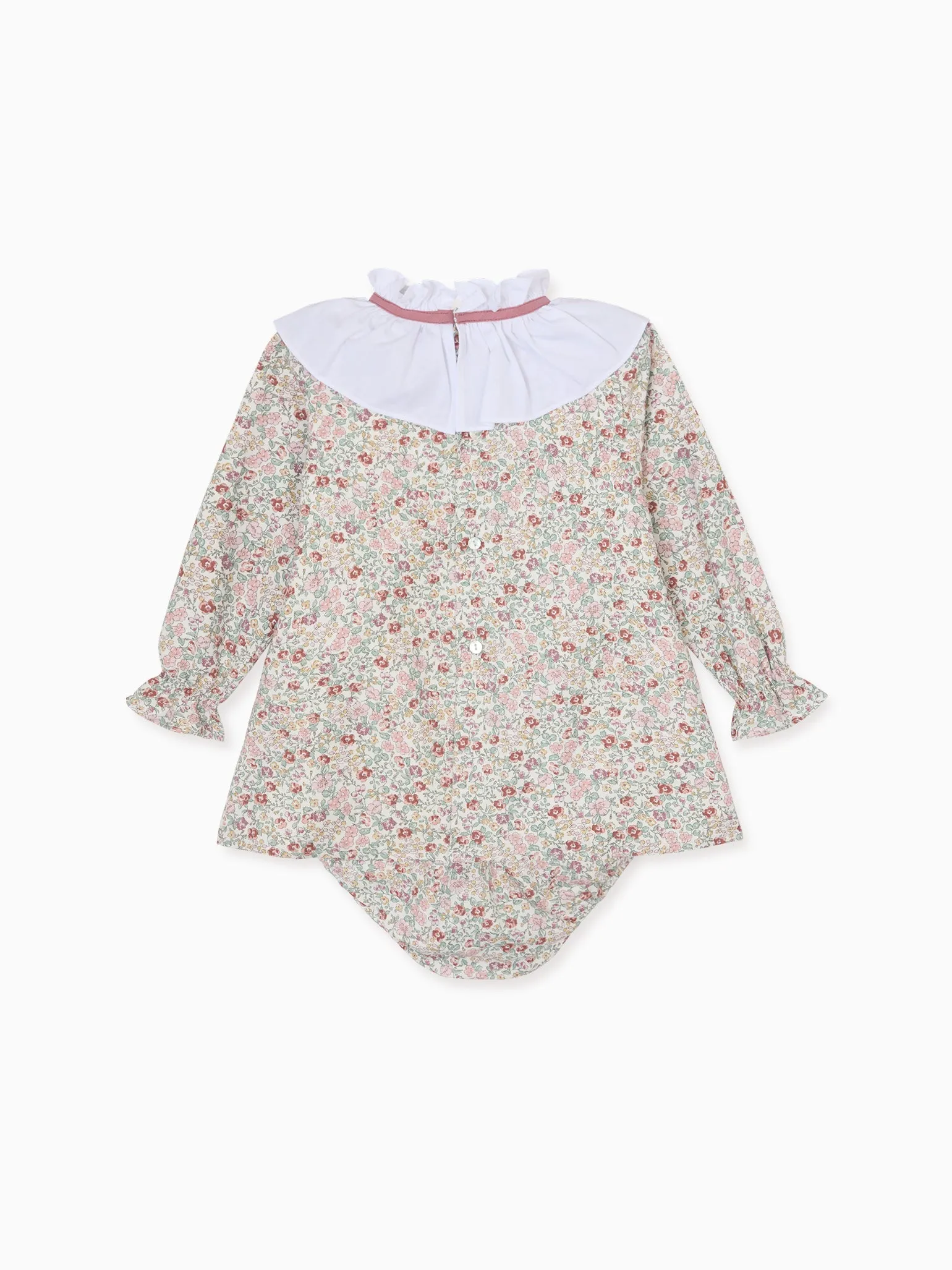 Ivory Floral Odisea Baby Girl Set