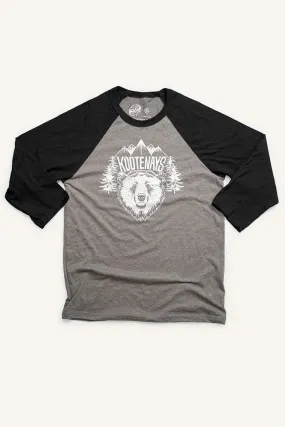 Kootenays Bear Baseball Shirt (Unisex)