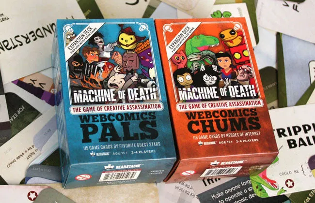 Machine of Death: Game Expansion Packs