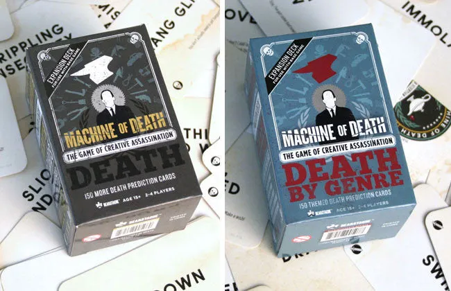 Machine of Death: Game Expansion Packs