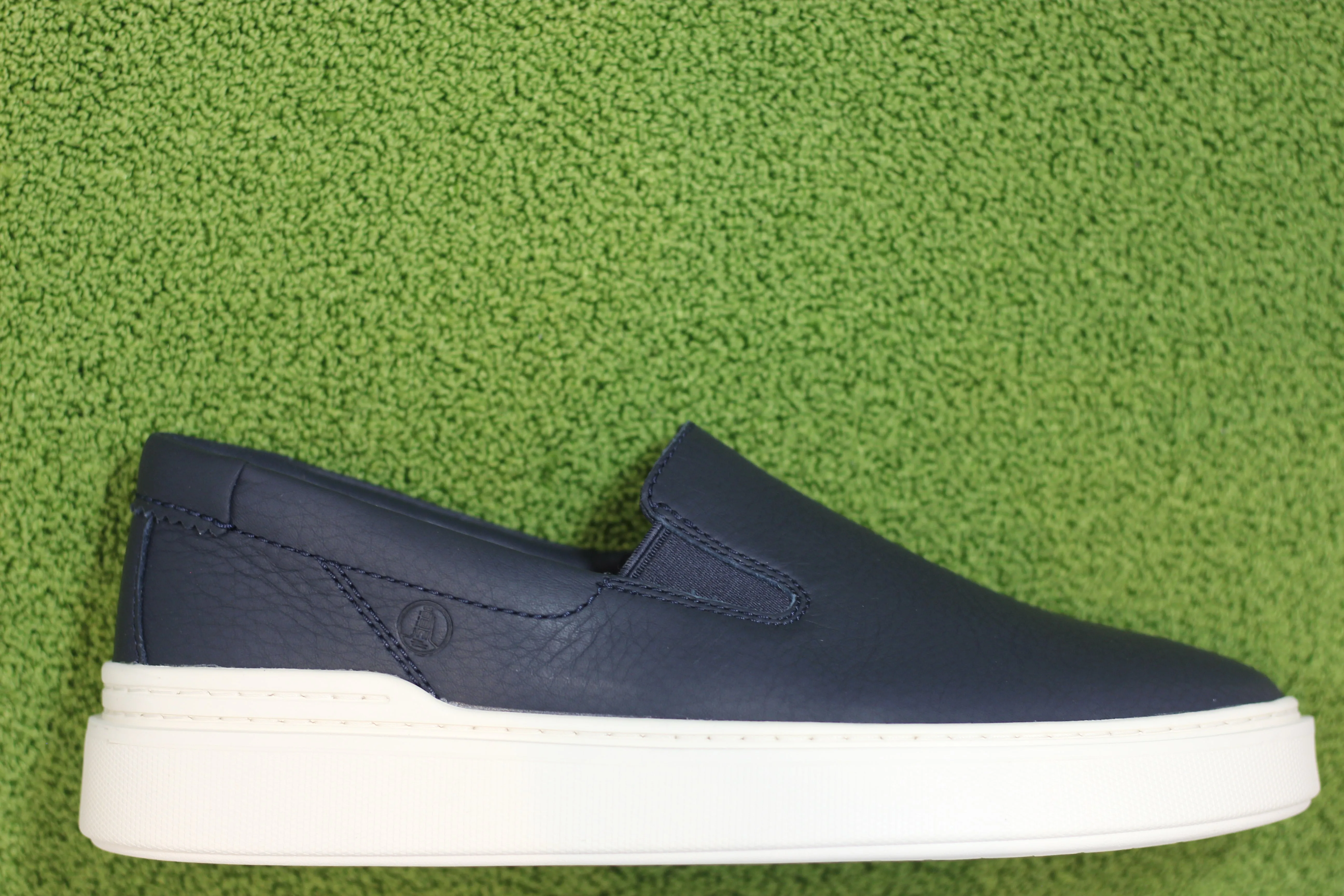 Men's Craftswift Slip On - Navy Leather