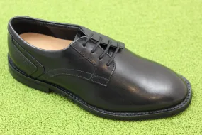 Men's Hugh Lace Oxford - Black Leather