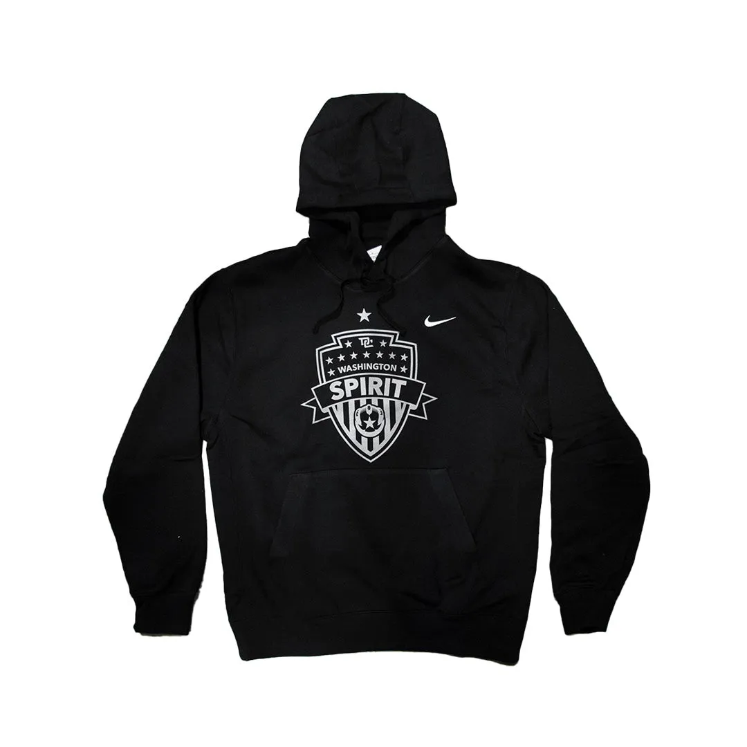 Nike 2023 Washington Spirit Youth Hoodie - BIG SHIELD LOGO - Black