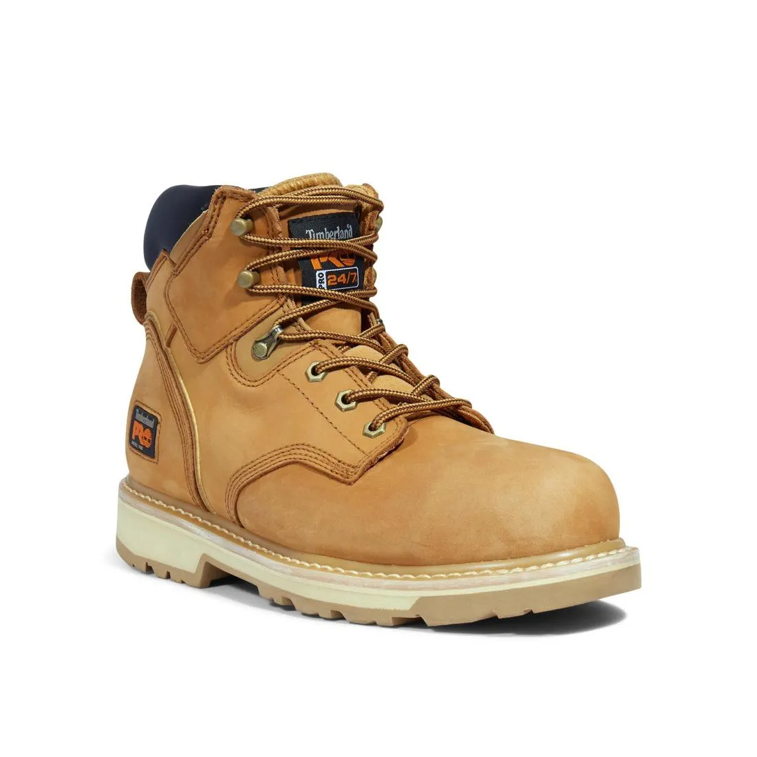 Pit Boss 6 Inch Steel-Toe Work Boot Wheat