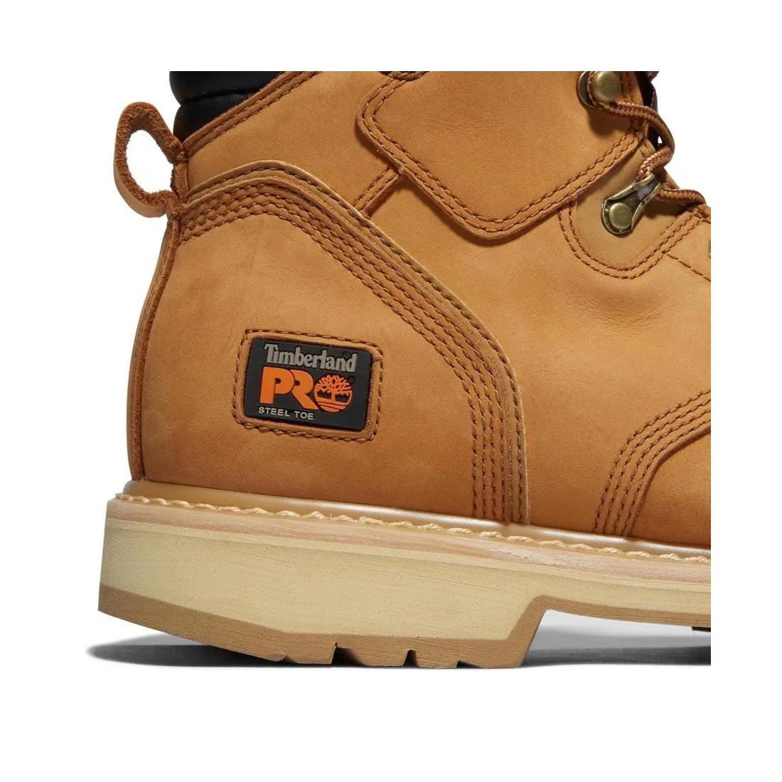 Pit Boss 6 Inch Steel-Toe Work Boot Wheat