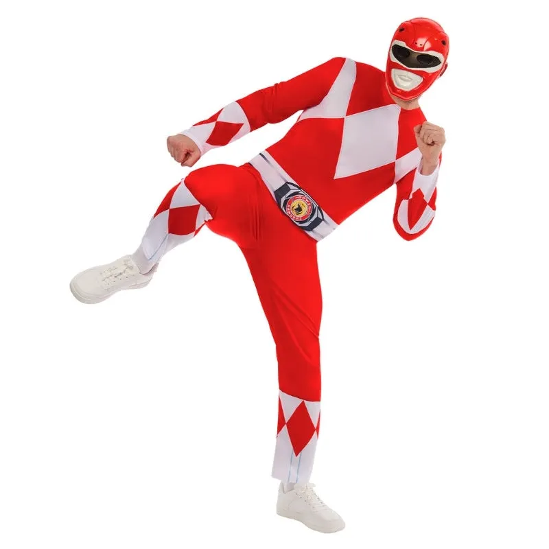 Power Rangers Red Deluxe Costume - Adult