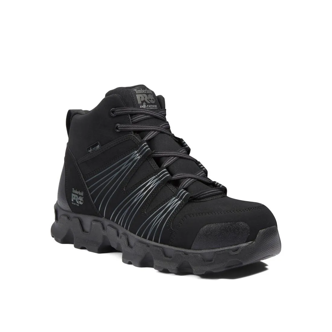 Powertrain Alloy-Toe Work Boot Black